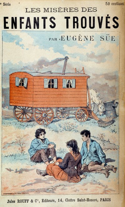 Copertina del libro di Eugene Sue 