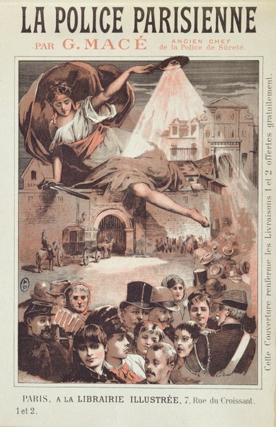 Copertina di La Police Parisienne di G. Mace, ex capo della Surete di Parigi da French School