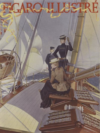 Copertina di Le Figaro Illustre, luglio 1891 da French School