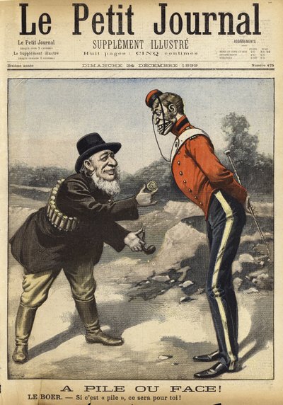 Copertina di Le Petit Journal, 24 dicembre 1899 da French School