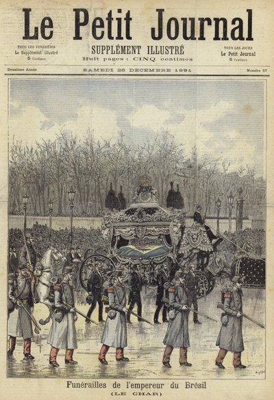 Copertina di Le Petit Journal, 26 dicembre 1891 da French School