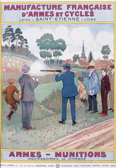 Copertina del catalogo di Manufrance (Manufacture Francaise d