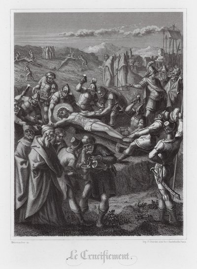 Crocifissione di Gesù Cristo da French School