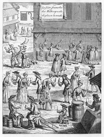 Fiera della Coppa e della Palla, fine XVII secolo da French School