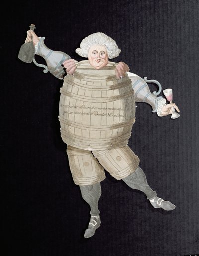 Ritratto di Louis Riqueti, visconte di Mirabeau, soprannominato Mirabeau-Tonneau, c.1790 da French School