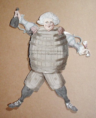 Ritaglio di Louis Riqueti, visconte di Mirabeau, c.1790 da French School