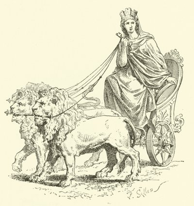 Cibele (incisione) da French School