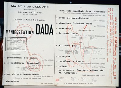 Manifestazione dadaista, c.1921 da French School