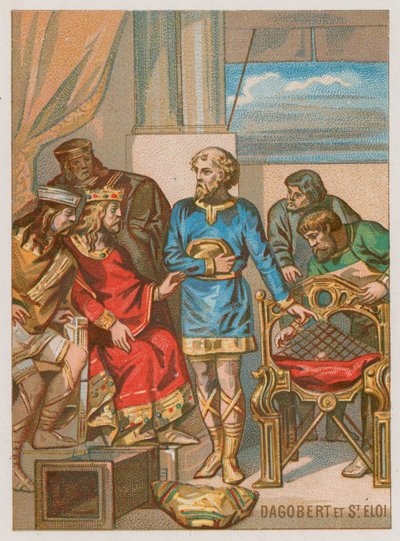 Dagoberto consigliato da Eligio da French School
