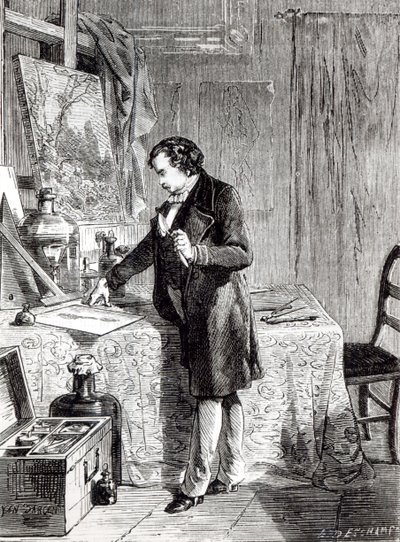 Daguerre scopre la sensibilità alla luce dello ioduro d