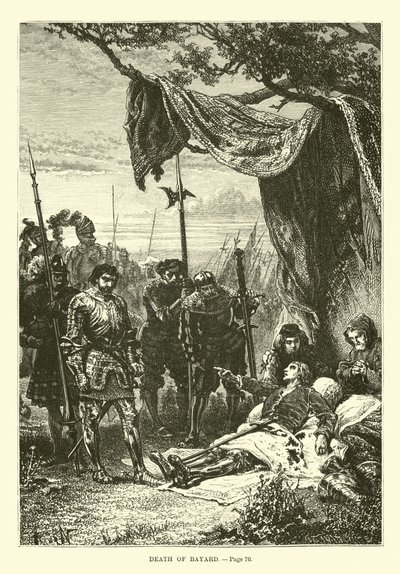 Morte di Bayard da French School