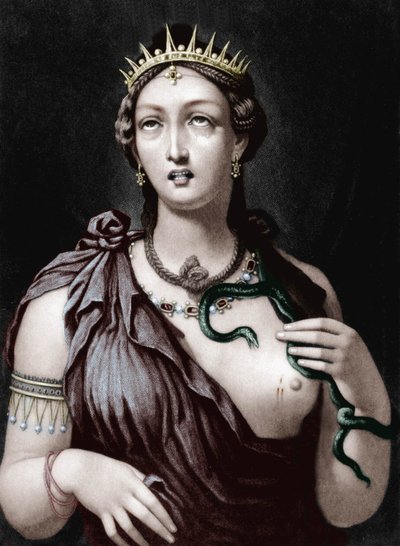 Morte di Cleopatra VII, Regina Macedone d