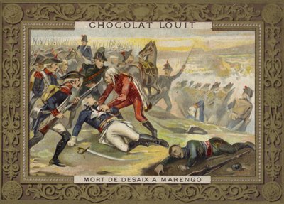 Morte del Generale Desaix alla Battaglia di Marengo, 1800 da French School