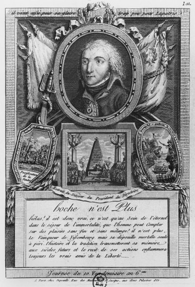 Morte del generale Louis Lazare Hoche da French School