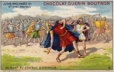 Morte di Giuda Maccabeo alla Battaglia di Emmaus da French School
