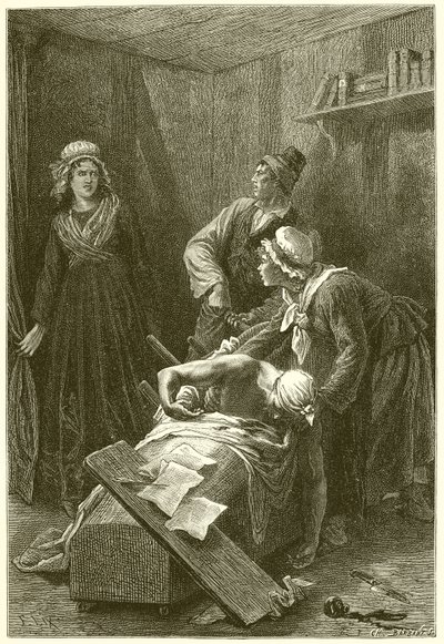 Morte di Marat da French School