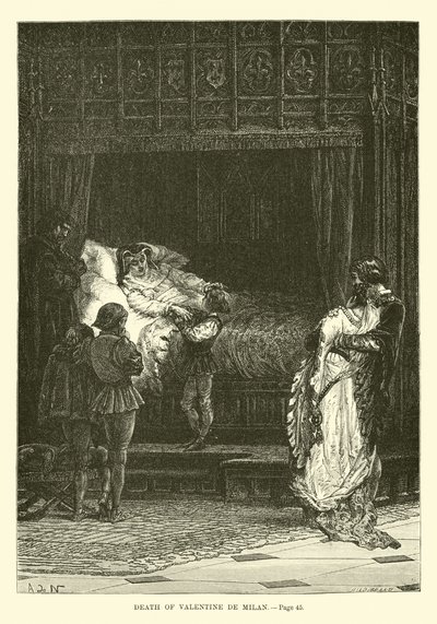 Morte di Valentina di Milano da French School