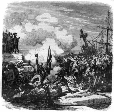 Dichiarazione del blocco continentale iniziato dal Decreto di Berlino nel novembre 1806 contro l