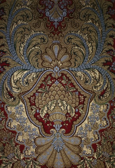 Dettaglio decorativo di un arazzo, Palazzo di Versailles da French School