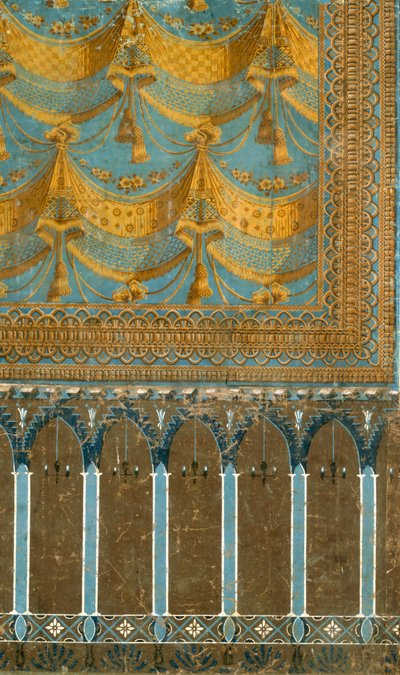 Carta da parati decorativa francese c.1800 da French School