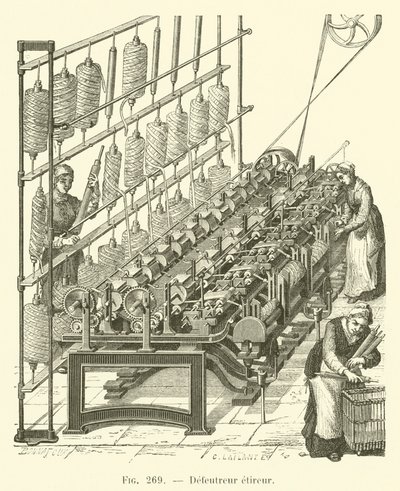 Defeutreur etireur (incisione) da French School