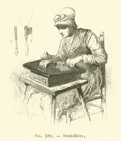 La merlettaia da French School