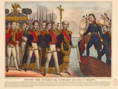 Partenza delle ceneri di Napoleone dall