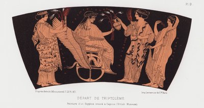 Partenza di Trittolemo da French School