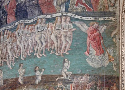 Parte del Giudizio Universale da French School