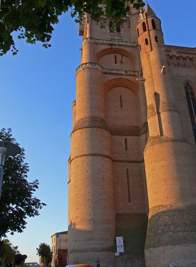 Raffigurazione della torre ovest da French School