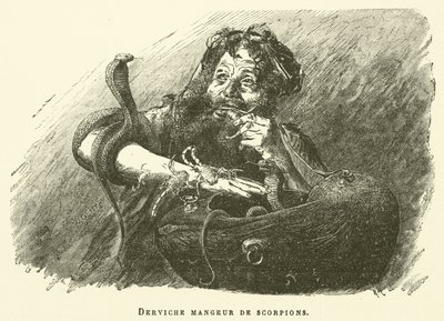 Derviscio Mangiatore di Scorpioni da French School