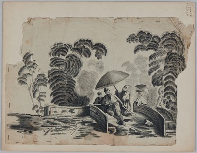 Disegno di Progetto, fine XVIII secolo da French School