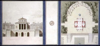 Progetto per un monumento, c.1825 da French School