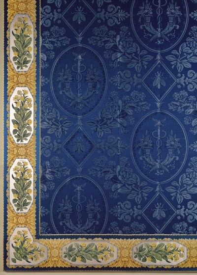 (dettaglio) di un arazzo, dalla Maison Grand Freres, Lione da French School