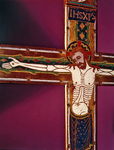 (dettaglio) della Crocifissione, c.1200 da French School