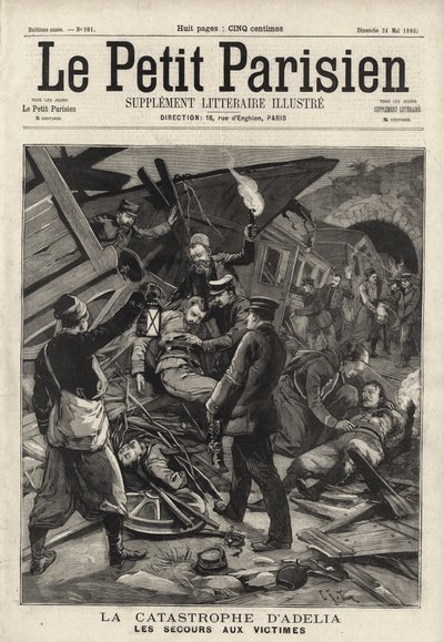 Disastroso incidente ferroviario ad Adelia, Algeria da French School