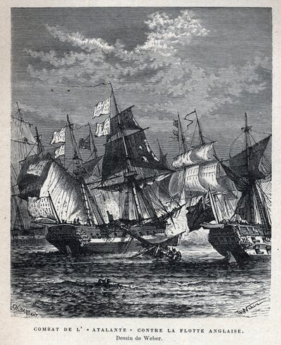Scoperta del Canada: battaglia della nave francese "l