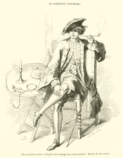XVII secolo (incisione) da French School