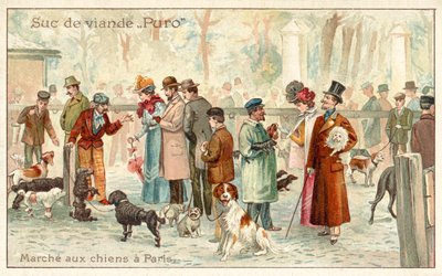 Mercato dei cani, Parigi da French School