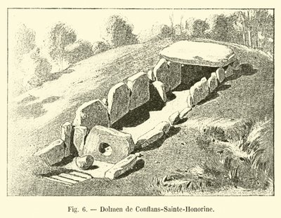 Dolmen di Conflans-Sainte-Honorine da French School