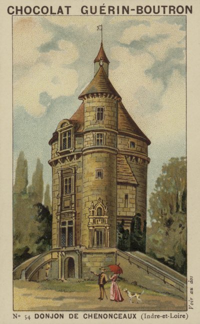 Donjon di Chenonceaux, Indre-et-Loire da French School
