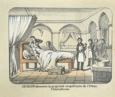 Il Dr. Charles Jackson scopre le qualità anestetiche dell