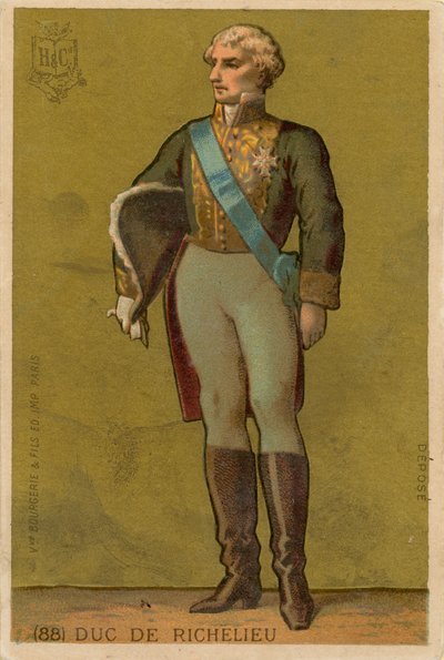 Duca di Richelieu da French School