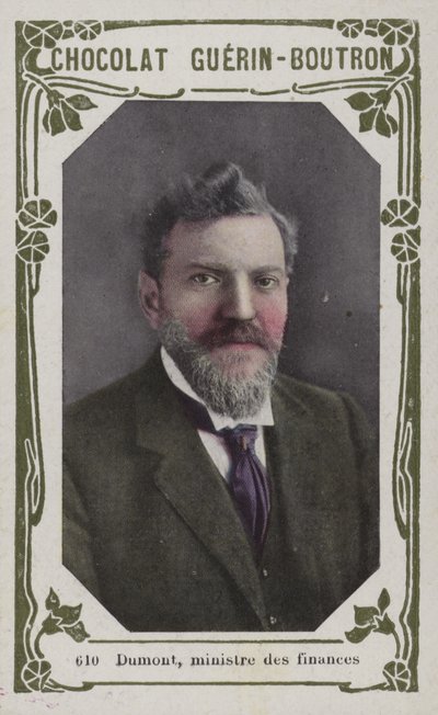 Dumont, ministro delle finanze da French School