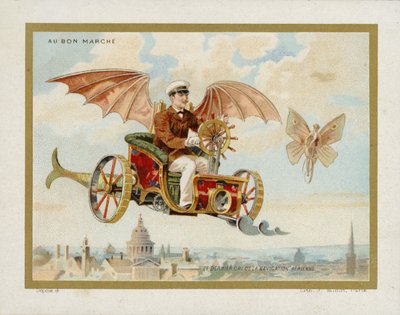 Macchina volante eccentrica da French School