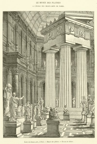 Scuola di belle arti, a Parigi, Museo dei gessi da French School