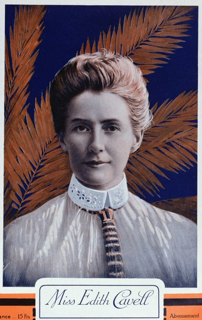 Edith Cavell (1865-1915) da Le Petit Journal, 1915 da French School