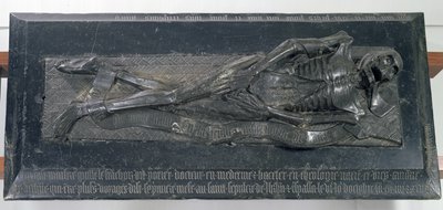 Effigie di Guillaume Lefranchois (m.1446) noto come Potier, Dottore e Canonico di Bethune, 1446 da French School