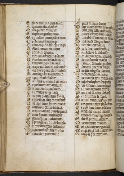 Egerton MS 881 f.65v, Guillaume de Lorris e Jean de Meun, Roman de la Rose da French School