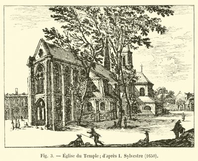 Chiesa del Tempio; da I. Sylvestre, 1650 da French School
